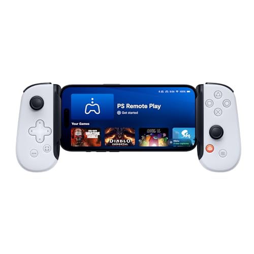 BACKBONE One Móvil Mando de juego para Android y iPhone 15/16 Series (USB-C) - PlayStation Edition - 2nd Gen - Convierte tu teléfono en una consola de juegos - Juega Xbox, PlayStation, Roblox y más
