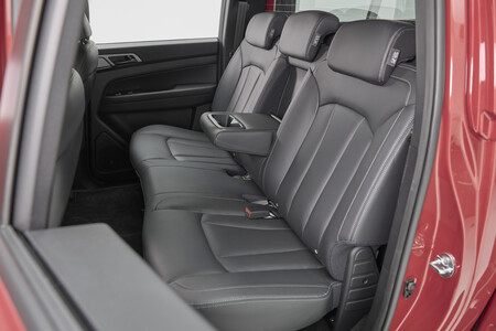 SsangYong Musso Sports asientos traseros