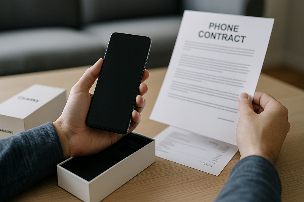 Sacar un Galaxy con la operadora puede sonar genial, pero hay cosas a tener en cuenta cuando te “regalan” un smartphone