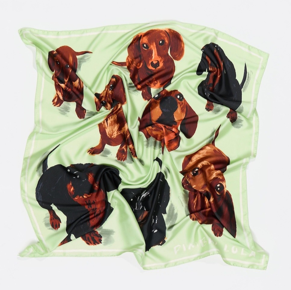 Bimba y Lola
Pañuelo perros estampado