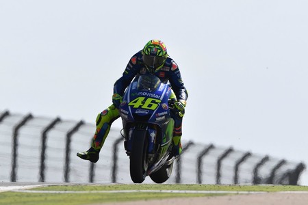 Valentino Rossi, "al final me dolía la pierna, pero no podía tirar la toalla"