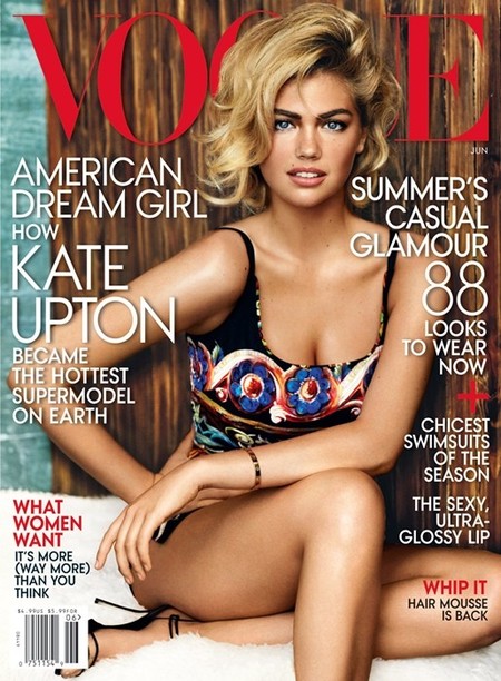 Vogue se rinde a los encantos de Kate Upton, ¿y quién no?