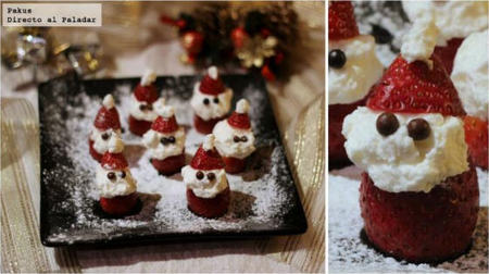 Santa Claus llega a vuestra mesa para endulzar la comida navideña