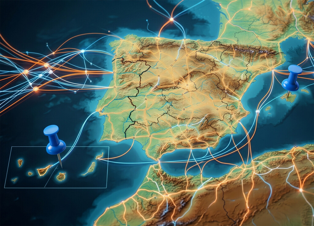 La fibra de 10 Gbps de Digi ha llegado por fin a las islas. No es la única ni la primera que sale de la Península