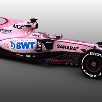¿Hasta dónde puede llegar un patrocinio? Force India tiñe el VJM10 de rosa