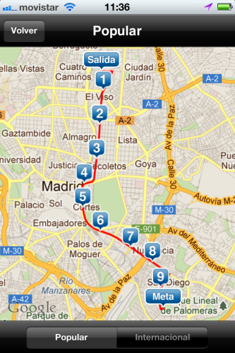 Entrénate para la San Silvestre Vallecana 2011 con Android o iOS