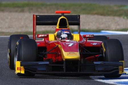 Fabio Leimer ha sido el piloto más rápido en el primer día de tests de la GP2 en Jerez