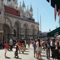 Semáforos en Venecia para controlar la masificación turística