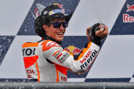 Con 52 precoces victorias en Grandes Premios, Marc Márquez consigue empatar con Phil Read