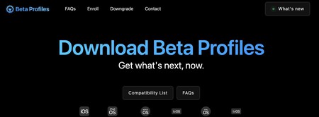 Download Beta Profiles Apple