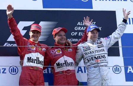 Schumacher Nurburgring F1 2002