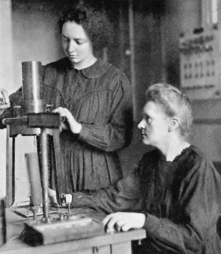 Irene And Marie Curie 1925
