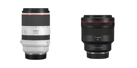Canon amplía su sistema EOS R con dos nuevos objetivos: el RF 70-200 mm f/2,8L IS USM y el RF 85 mm f/1,2L USM DS