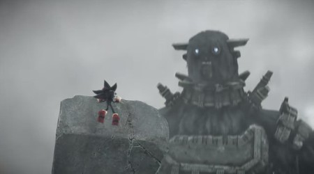 Shadow the Hedgehog of the Colossus, así es el cruce más loco entre el rival de Sonic y los colosos
