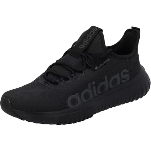 adidas Hombre KAPTIR 4.0 Shoes, Core Black/Carbon/Carbon, 44 2/3 EU