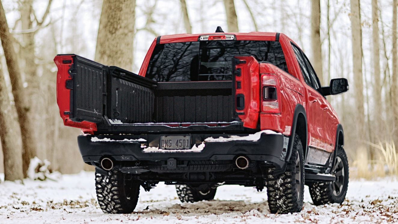RAM 1500 2019: Integra nueva puerta en la batea para mayor funcionalidad