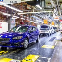 Así se ve el primer Subaru Impreza "made in USA"