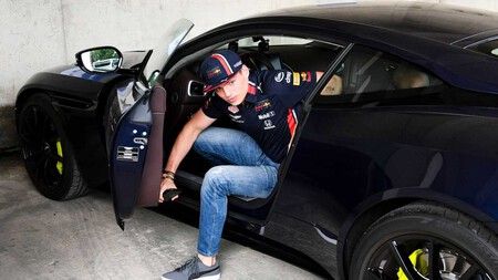 Max Verstappen Aston Martin Db11