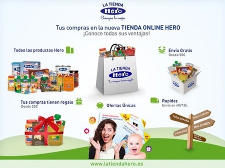 La marca de alimentación Hero lanza su propia tienda en Internet