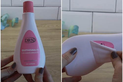 reutilizar botes de quitaesmalte