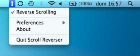 Scroll Reverser, modifica el sentido del scroll