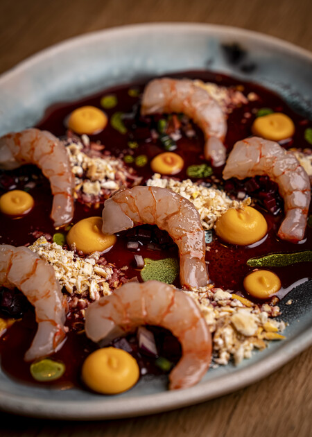 ceviche de gambas
