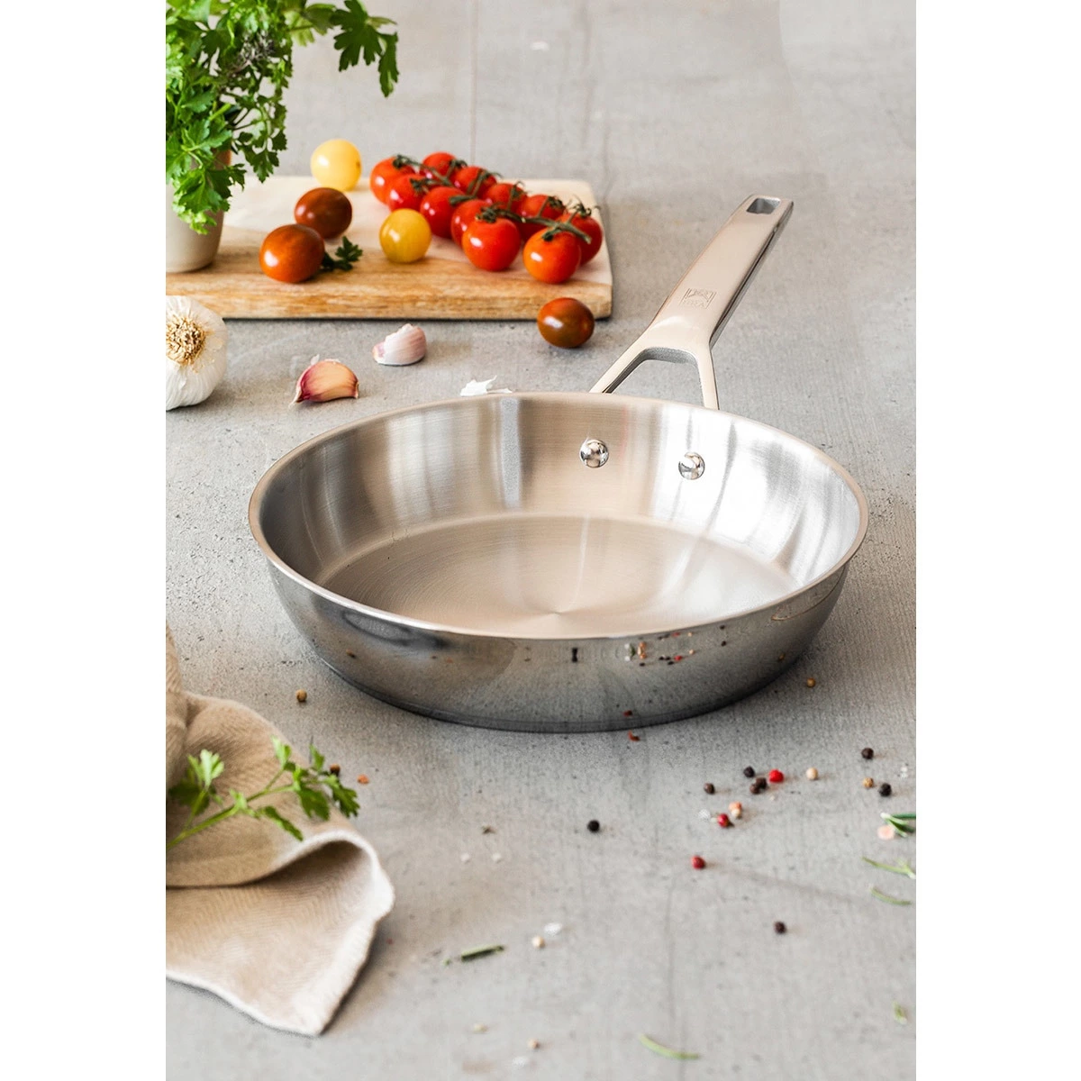 Bra - Sartén de acero inoxidable sin antiadherente Signature Bra.