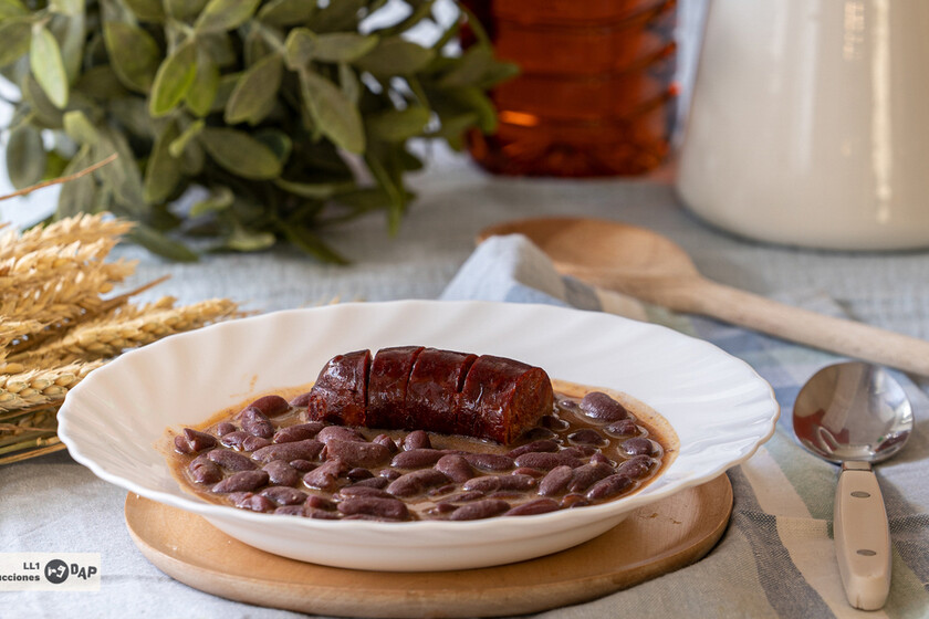 Receta de alubias rojas con chorizo: cocina fácil, tradicional, casera ...