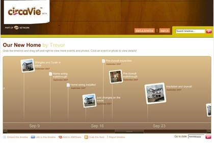 Circavie, creando nuestra línea de tiempos con nuestras mejores imágenes