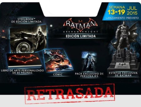 Malas noticias en torno a las ediciones coleccionista de Batman Arkham Knight