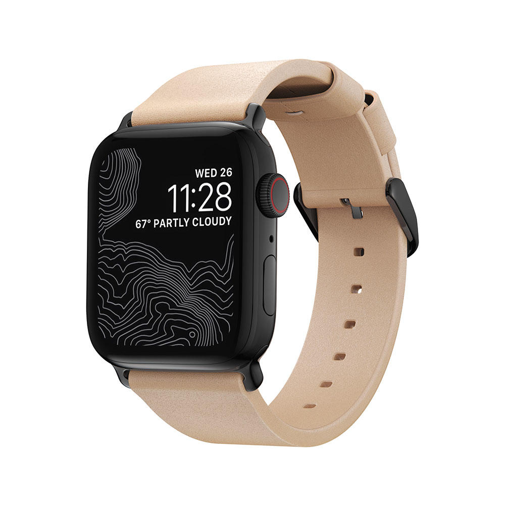 Nomad Modern Strap Slim Correa Apple Watch 38mm/40mm/41mm Natural