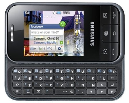 Samsung Ch@t 350, para los más ávidos mensajeros