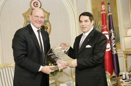 Microsoft y la dictadura de Ben Ali