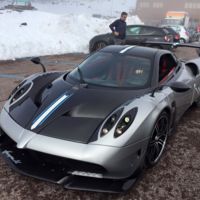 El Pagani Huayra BC es captado en Italia totalmente descubierto