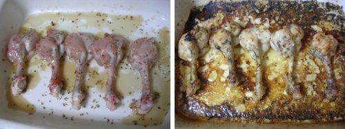Receta de chupa-chups de pollo