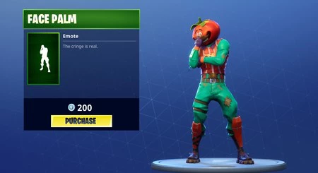 フェイスパーム