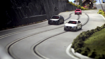'Painting coconuts', cuando Audi y Slot Mods USA montaron un circuito gigantesco de slot
