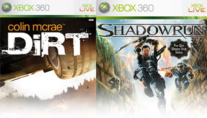 Colin McRae DIRT y Shadowrun en Xbox Live