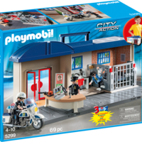 Estación de Policía Maletín de Playmobil por 26,90 euros y envío gratis