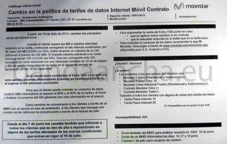 Movistar recula de momento en su intención de cobrar por el exceso de datos