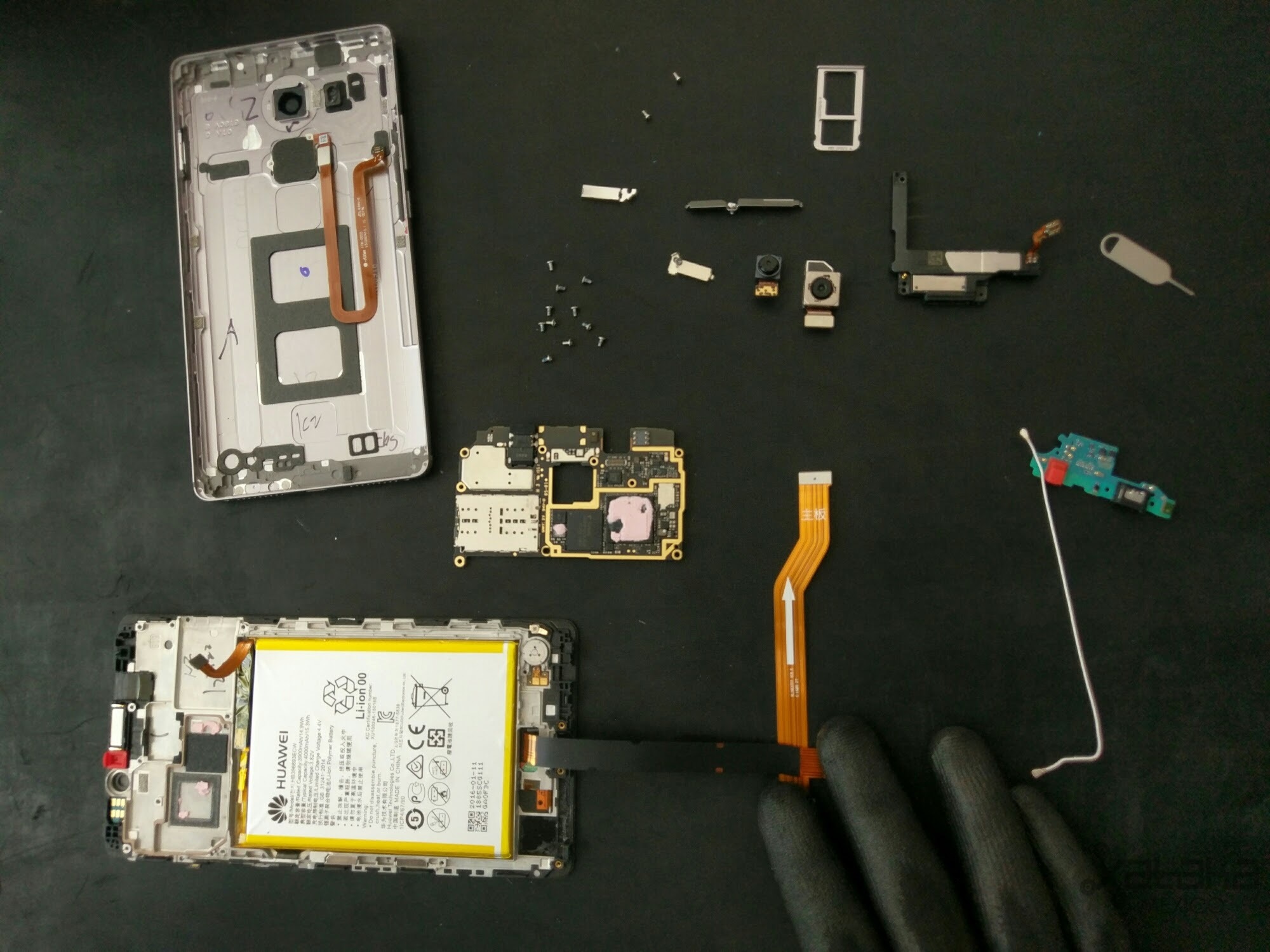 Foto de Desensamble del Huawei Mate 8 (7/8)