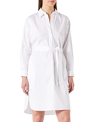 BOSS C_detelizza Vestido, Blanco 100, 40 para Mujer