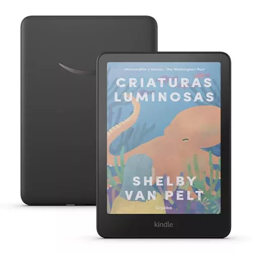 Nuevo Amazon Kindle Colorsoft: con 16 GB de almacenamiento, pantalla a color y luz cálida ajustable