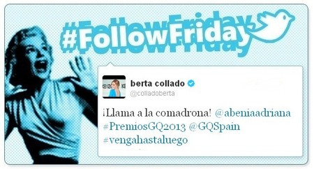 #FollowFriday de Poprosa: Entre los Premios GQ y los Marie Claire, ¿quién da más?