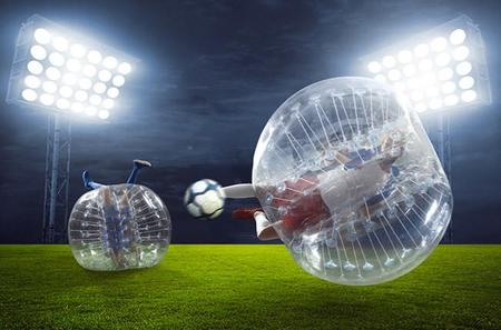 Bumperball para divertirte en una burbuja