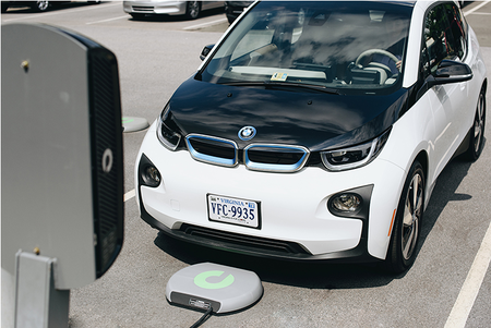 Evatran incluye al BMW i3 en la recarga inalámbrica