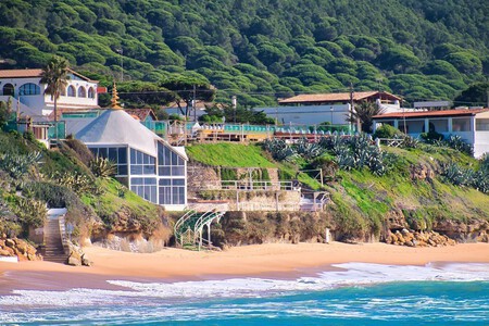 Pueblo Bonito Pesquero Andalucia Cadiz Playa Costa Tranquilo Buen Tiempo Escapada Viaje