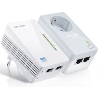 Ampliar tu red, tanto por WiFi como por cable con el kit TP-LINK TL-WPA4226, te sale por sólo 52,95 euros en Mediamarkt