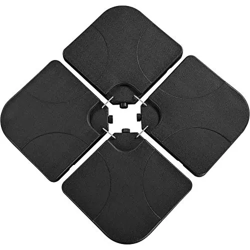 Yaheetech Base para Sombrilla Soporte de 4 Piezas 