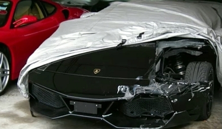 Dolorpasión™: Lamborghini LP670-4 SV y Ferrari F430 unidos por la desgracia en Singapur